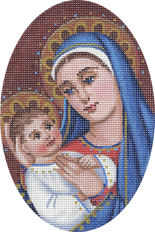TTOR201- Madonna And Child, ornament