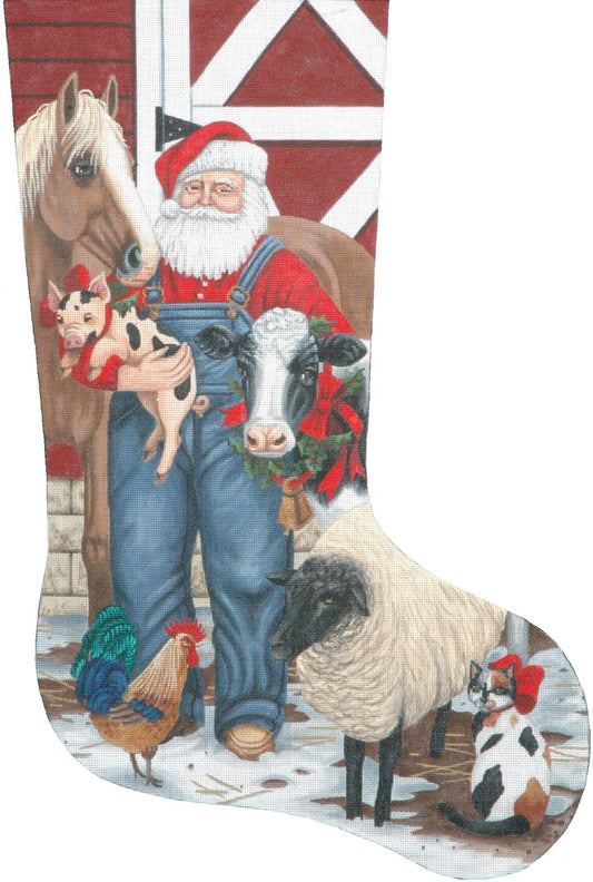 TTAXS264 - Santa Farmer Stocking