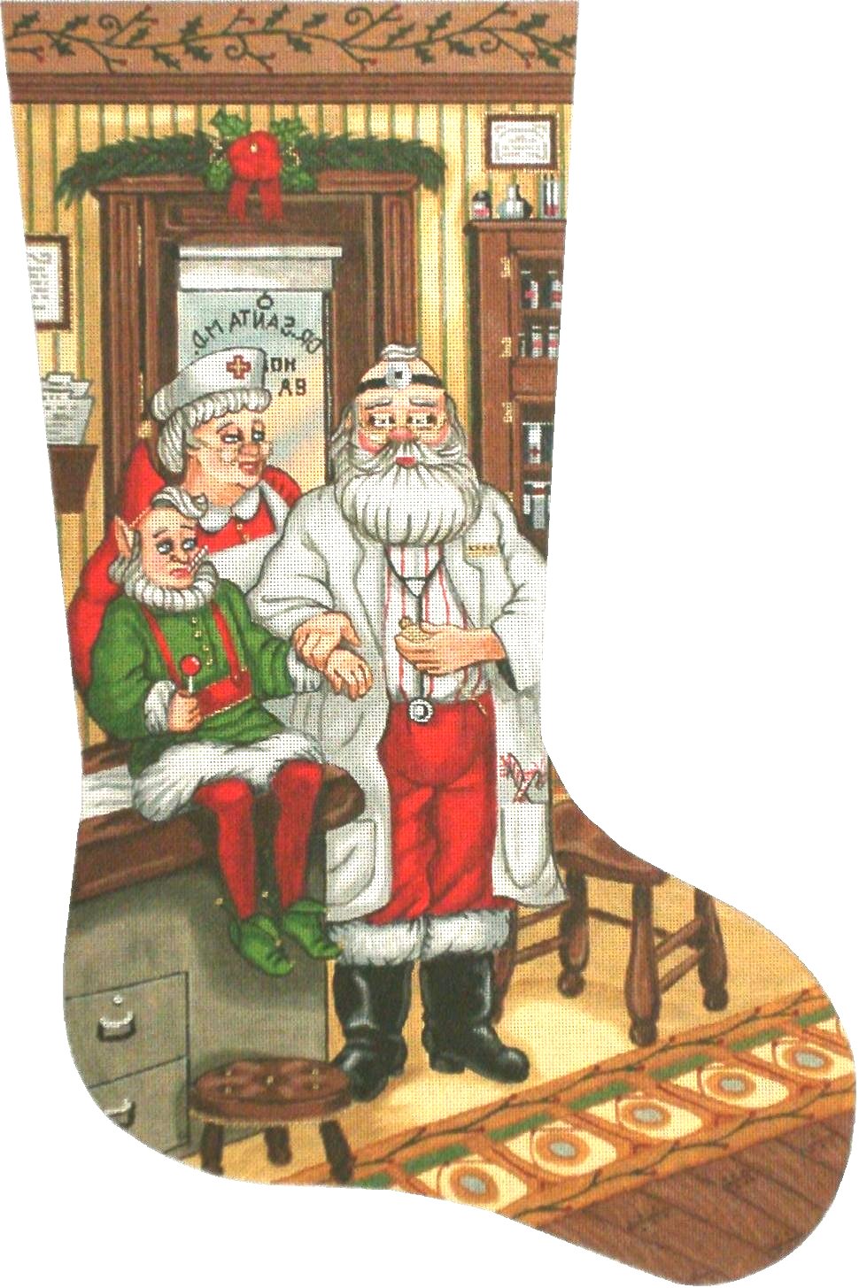TTAXS216 - Santa Doctor Stocking
