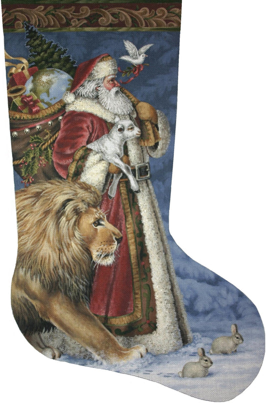 LGDAXS453-13 - Santa Peace Stocking
