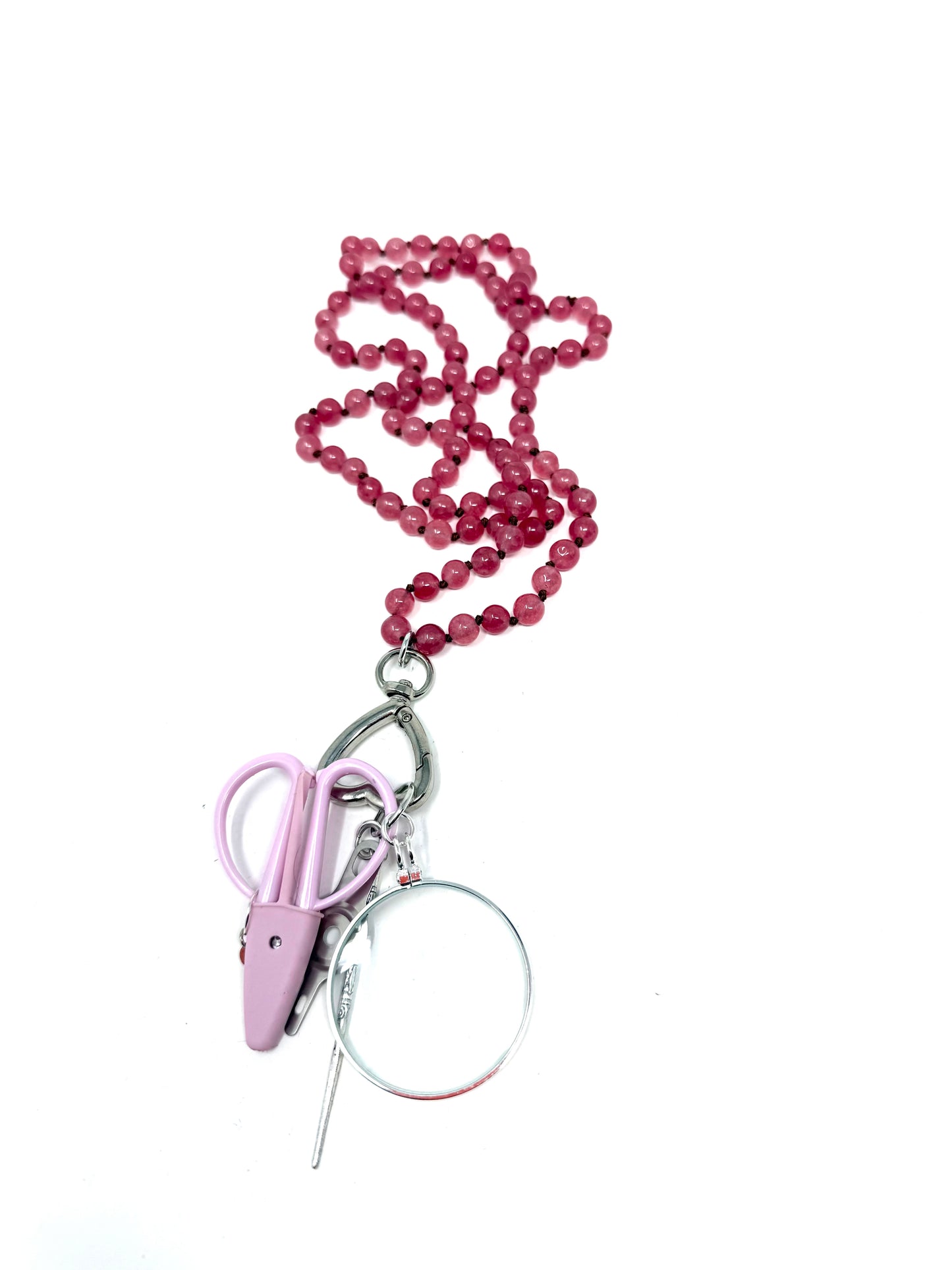 Gemstone Chatelaine - Rose