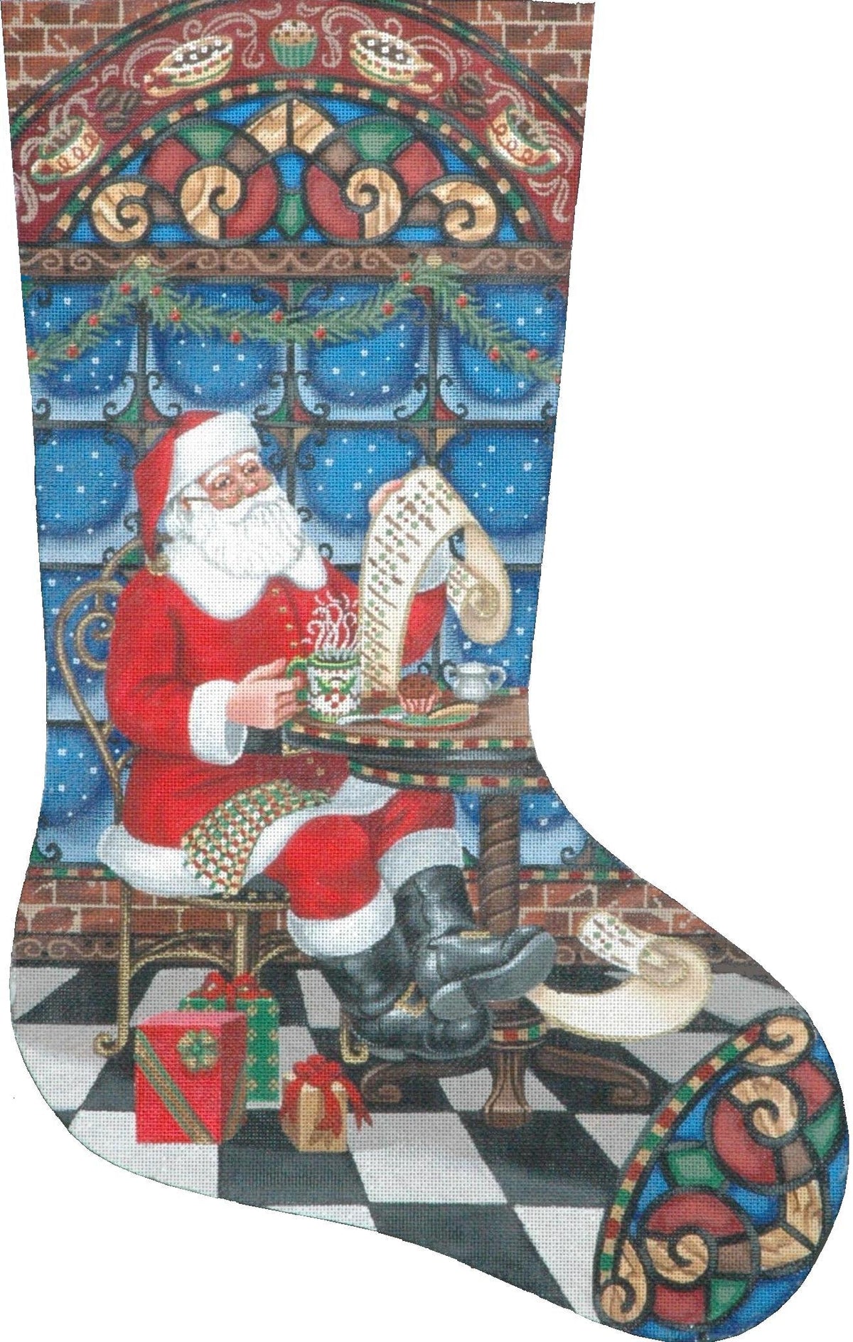 TTAXS329- Coffee Break Santa Stocking