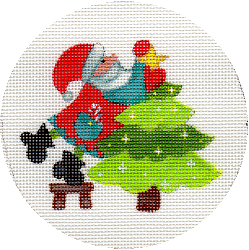 ADOR228 - Santa Tree Topper Star