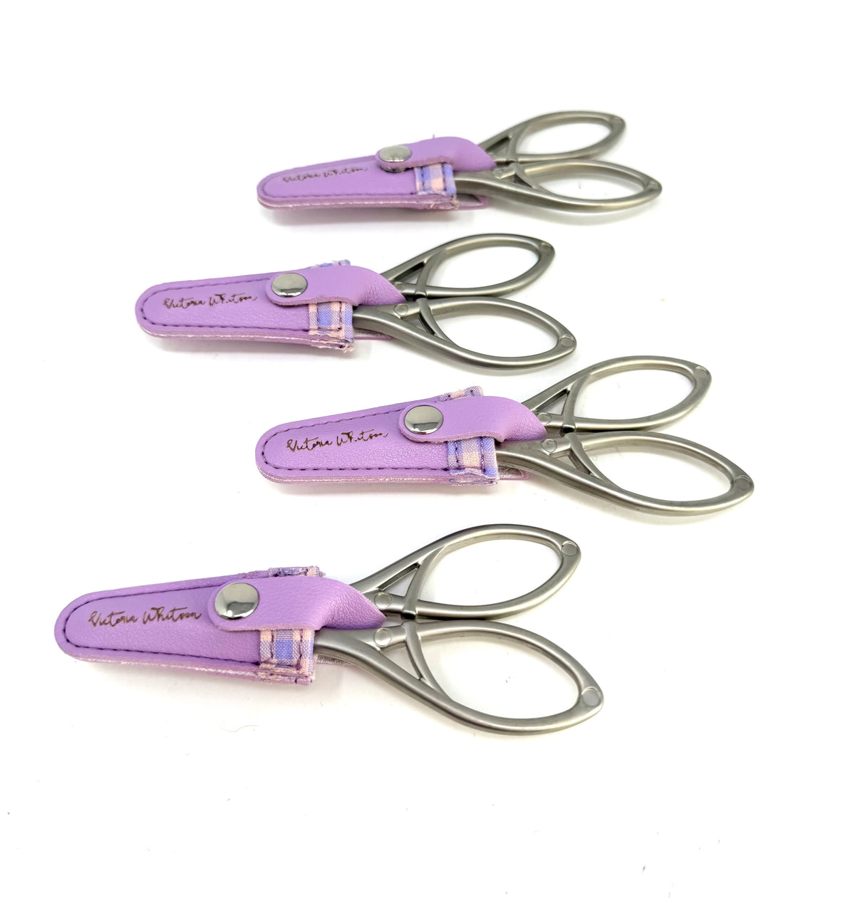 4” Scissors with Vegan Sheath- Lavender  -Sold in 4 Pieces