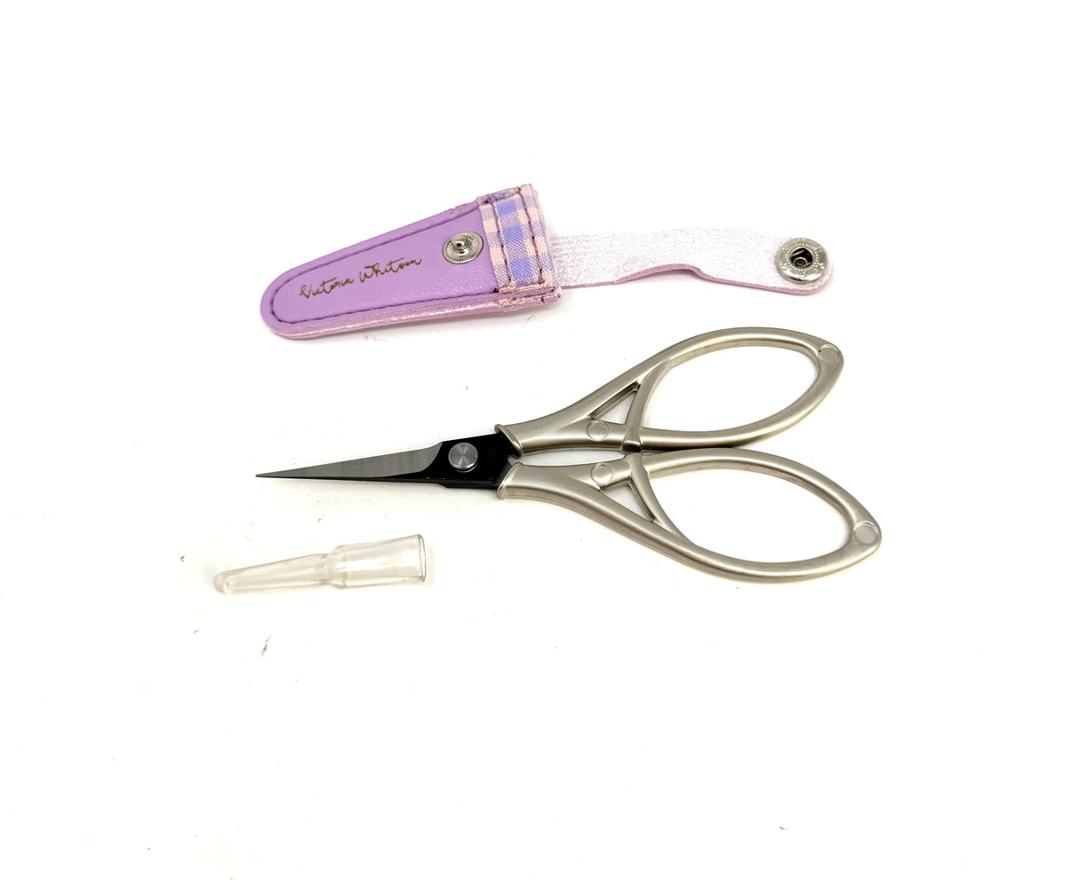 4” Scissors with Vegan Sheath- Lavender  -Sold in 4 Pieces