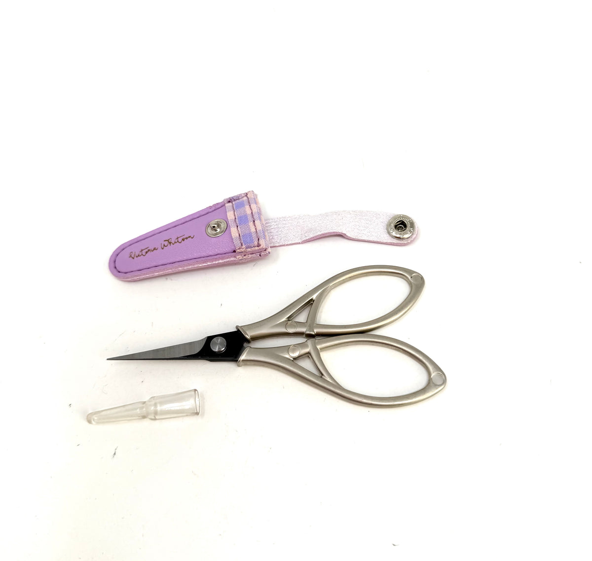 4” Scissors with Vegan Sheath- Lavender  -Sold in 4 Pieces
