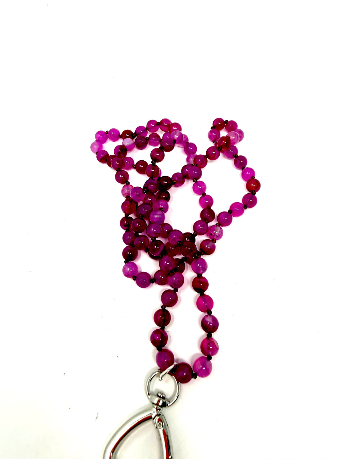 Gemstone Chatelaine - Peonies Pink