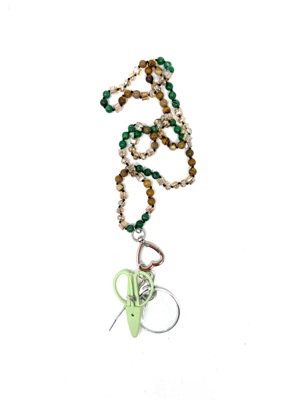 Gemstone Chatelaine - Pine Forest