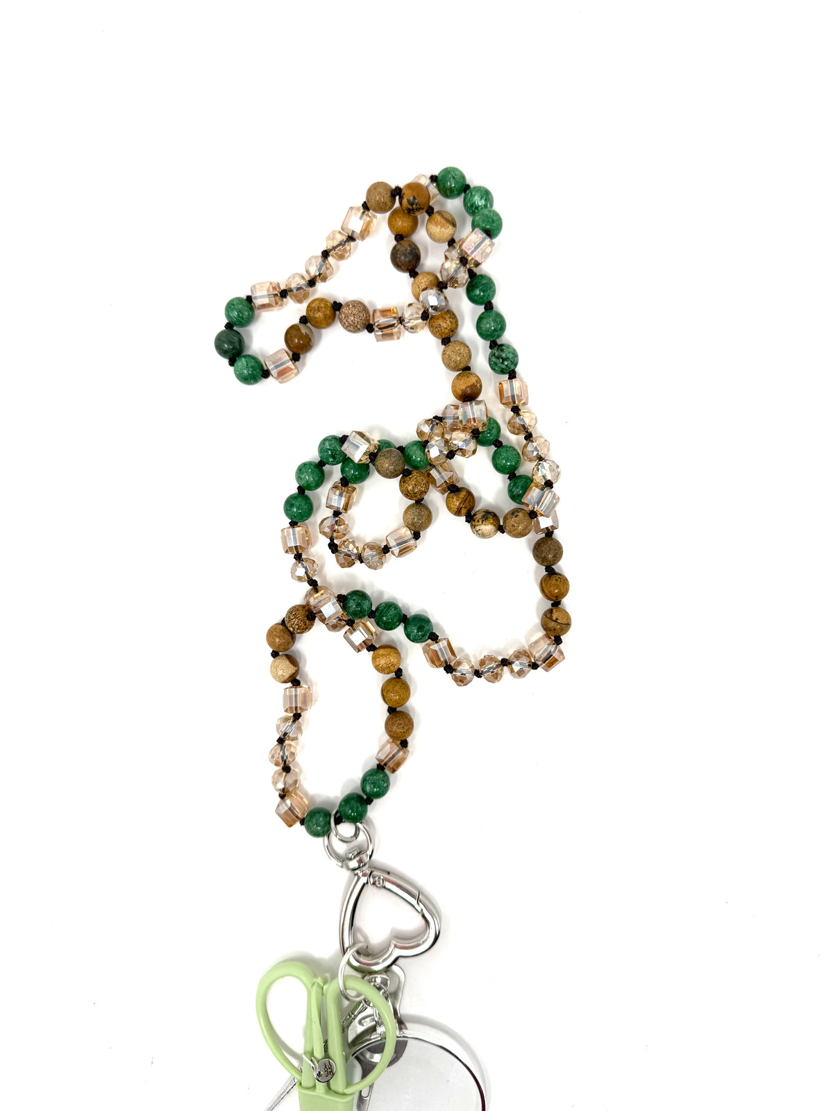 Gemstone Chatelaine - Pine Forest
